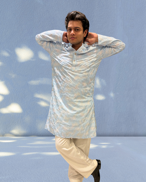 Light Blue Kurta