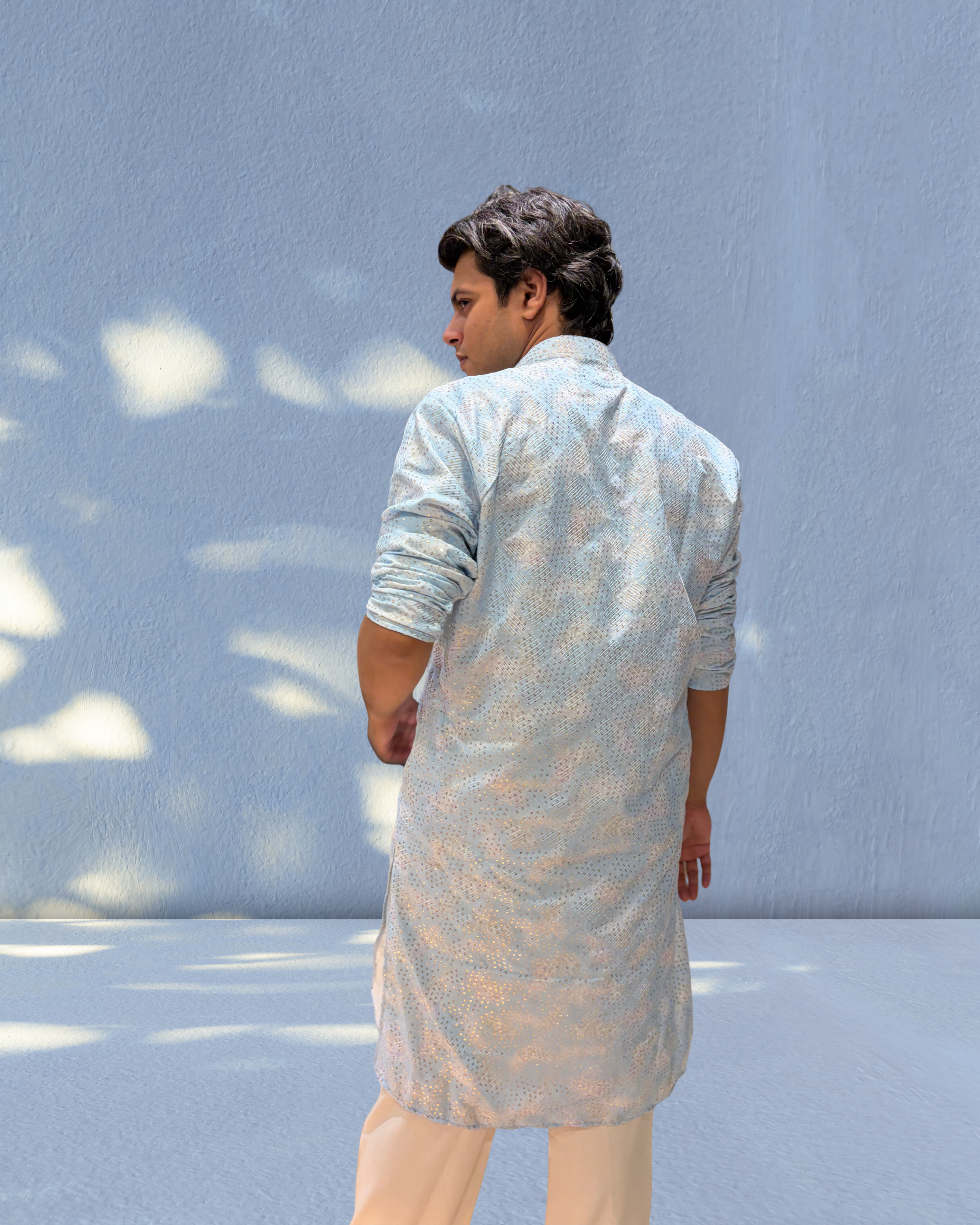 Light Blue Kurta