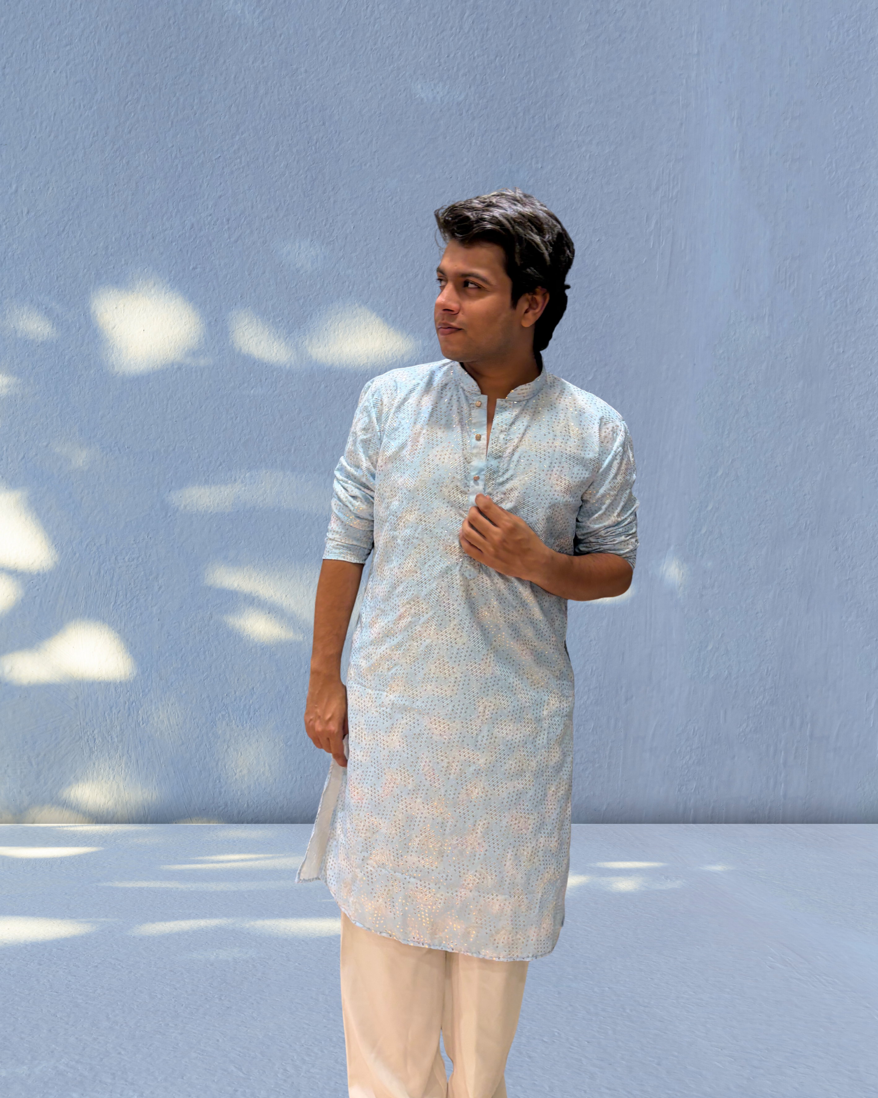 Light Blue Kurta