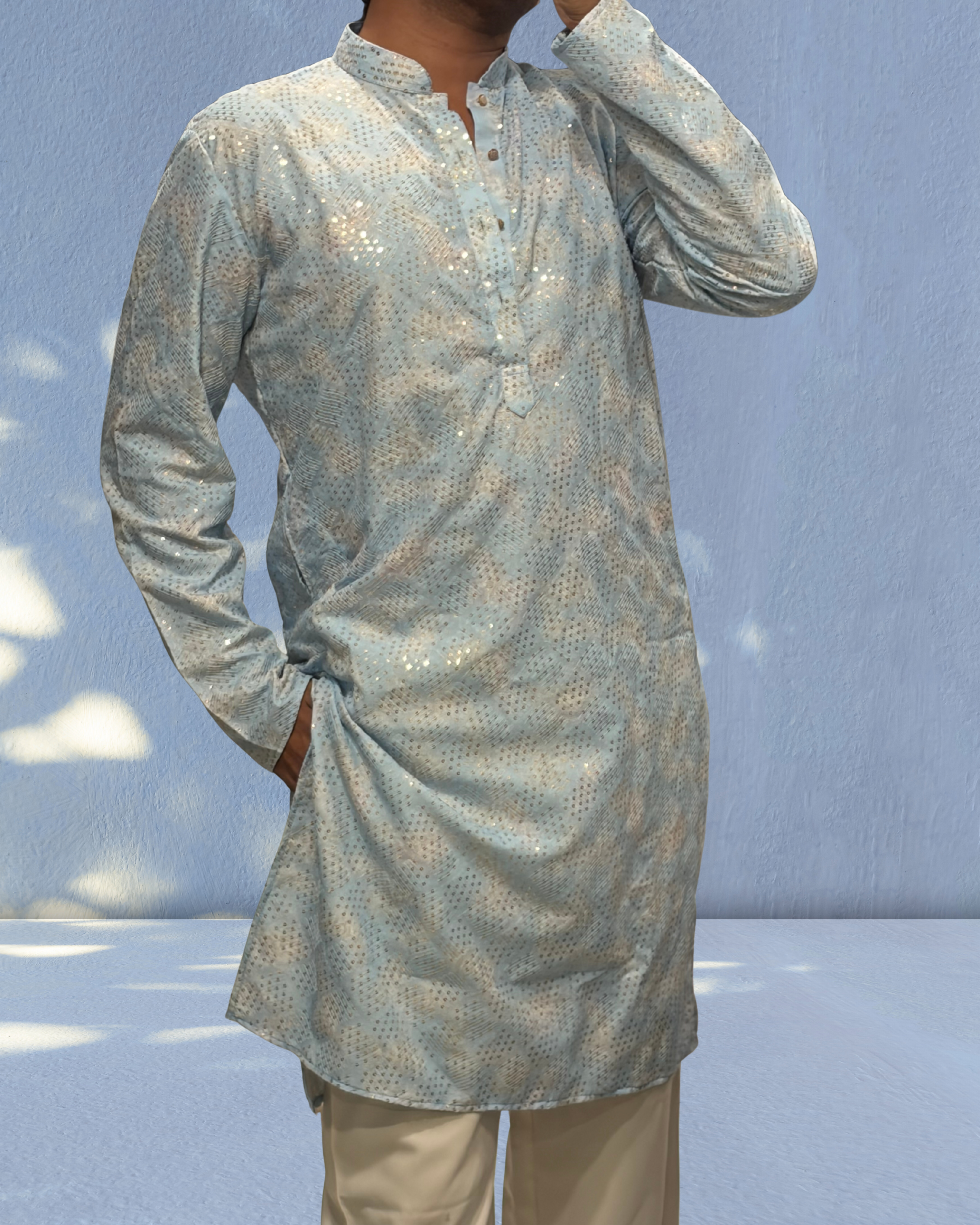 Light Blue Kurta