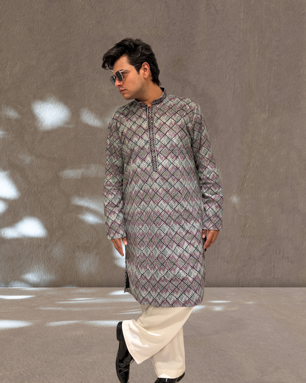 Elegant Black Base Kurta