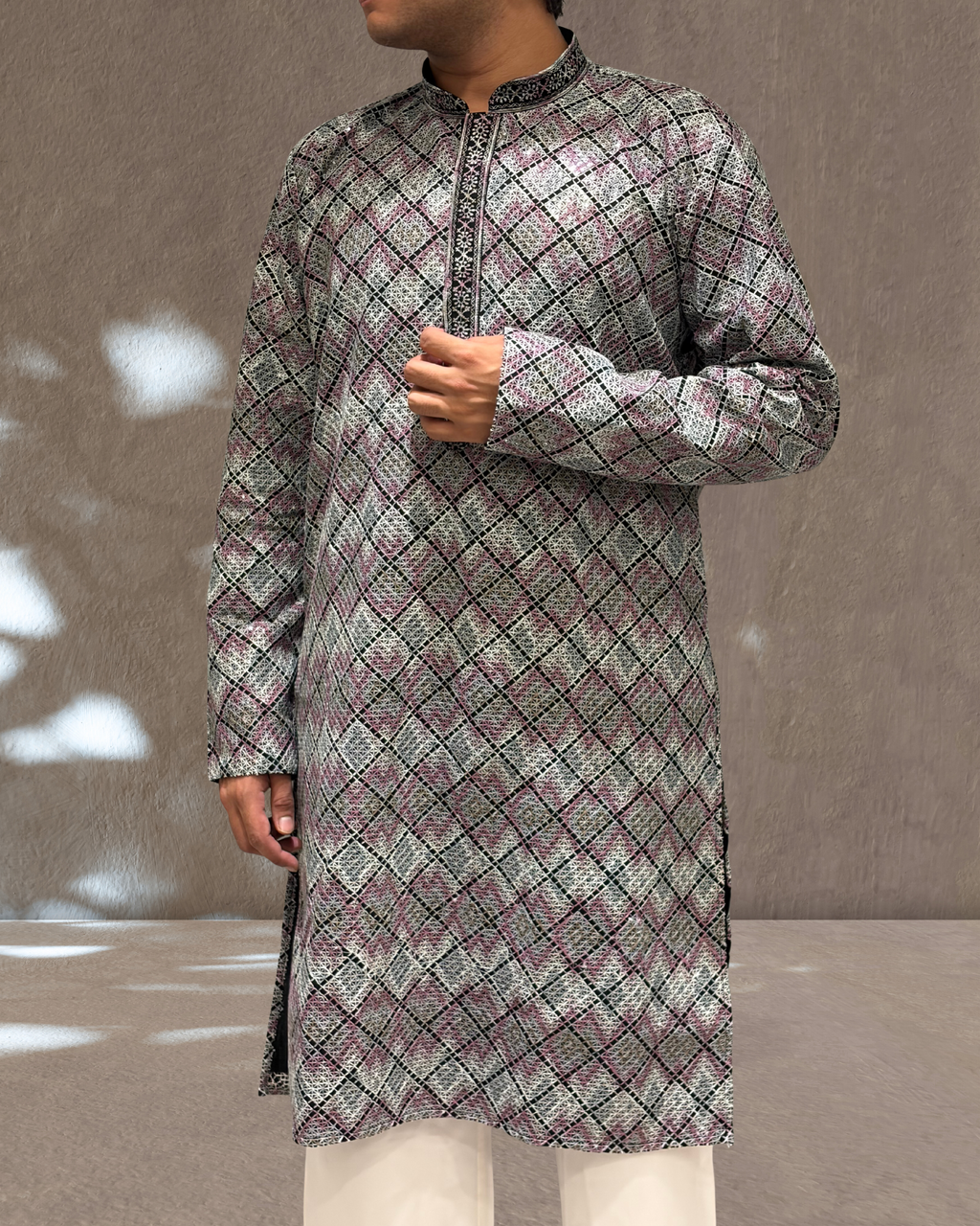 Elegant Black Base Kurta