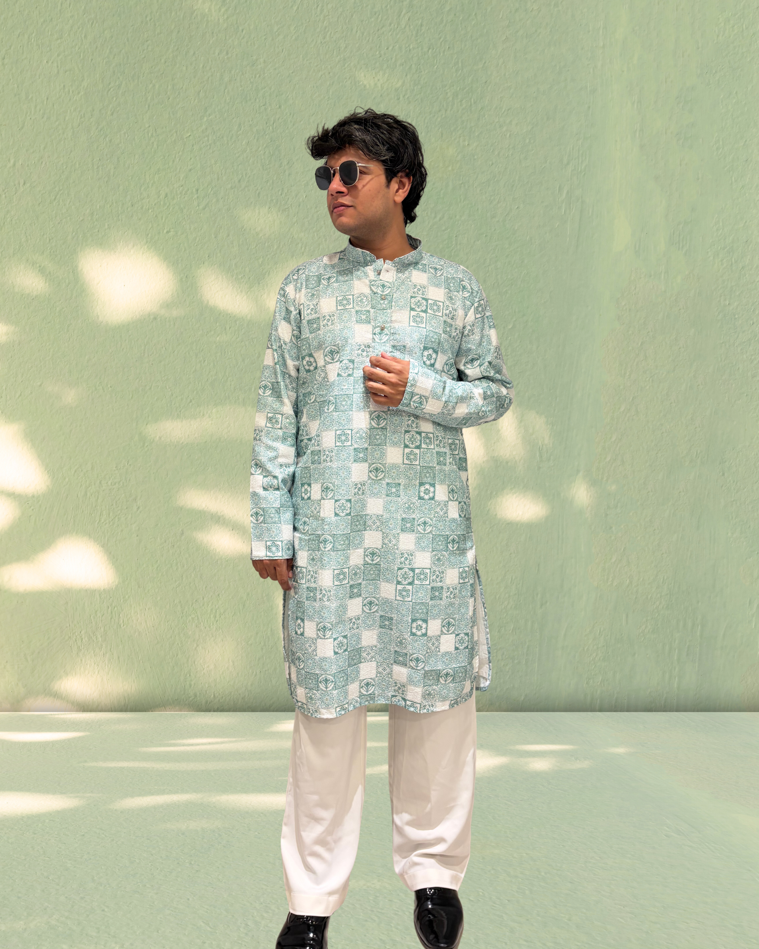 Refreshing Mint Green Kurta